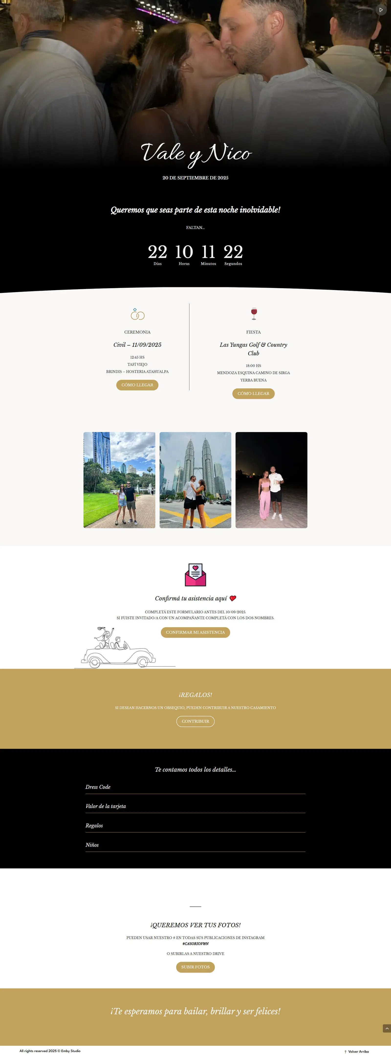 Captura completa del sitio web